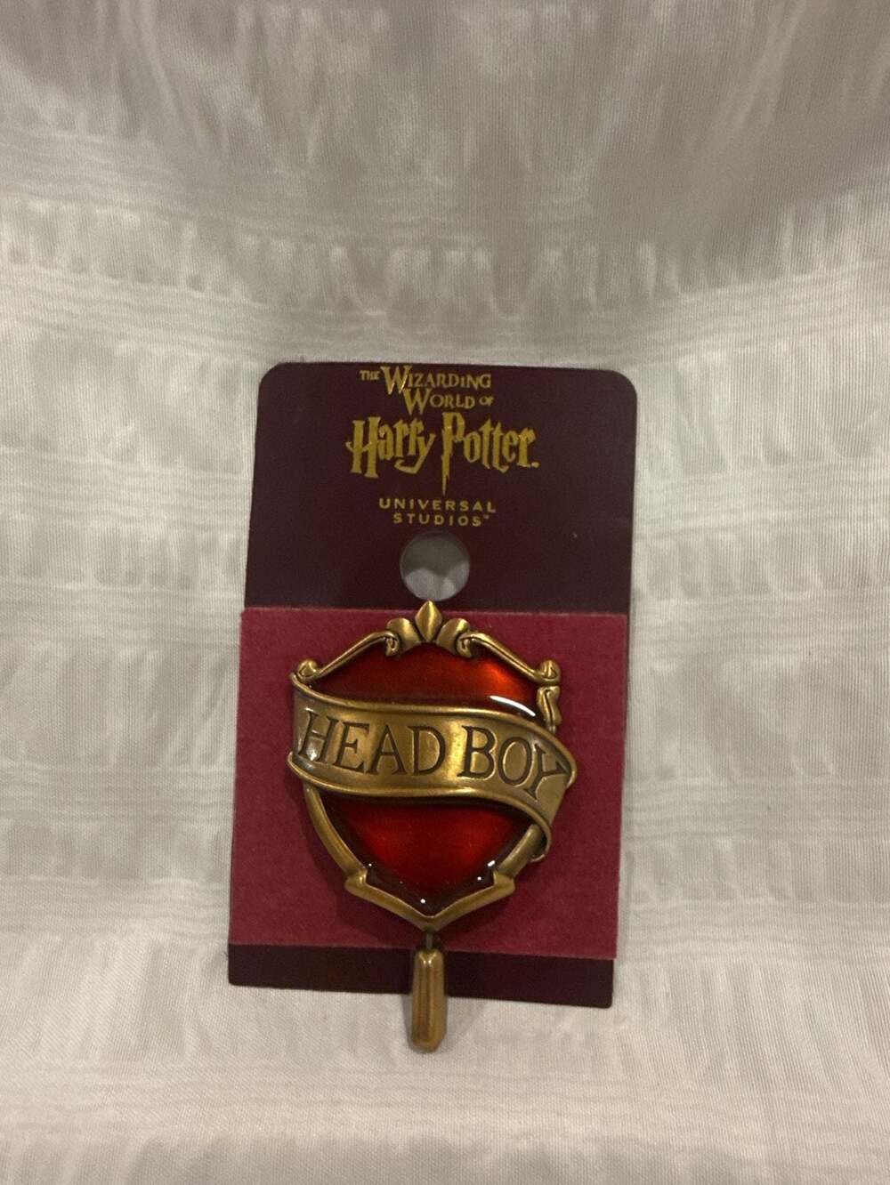 Wizarding World of Harry Potter Gryffindor Head Boy Metal Pin